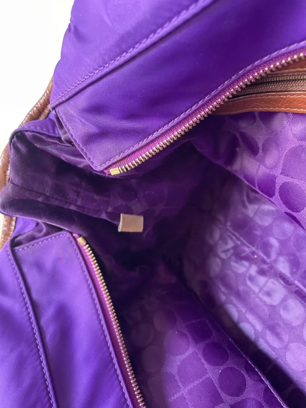 Share Kate Spade Grammercy Park Stevie Y2K in Nylon, African Violet (purple)- Y2